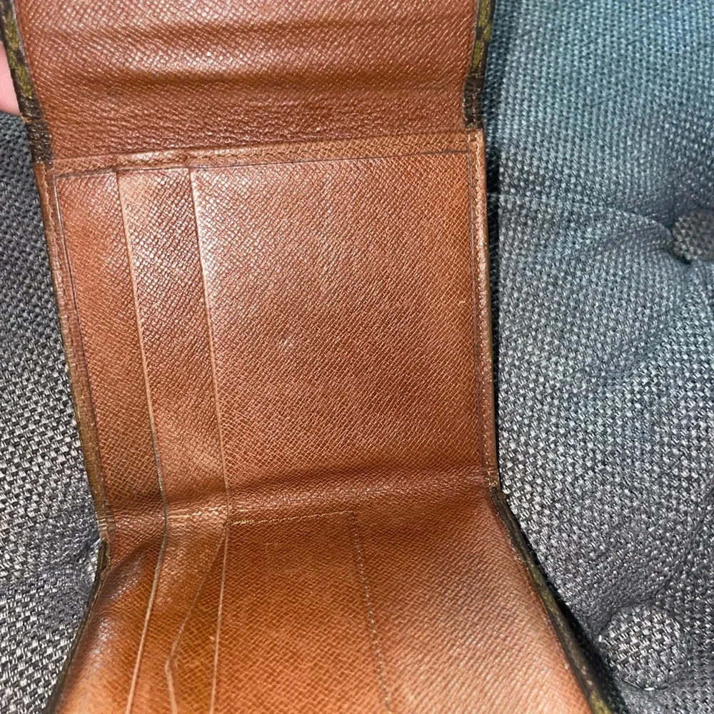 Vintage Louis Vuitton Trifold Monogram Wallet Authentic